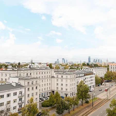 Mokotów Skyline Panorama By Bookinghost *