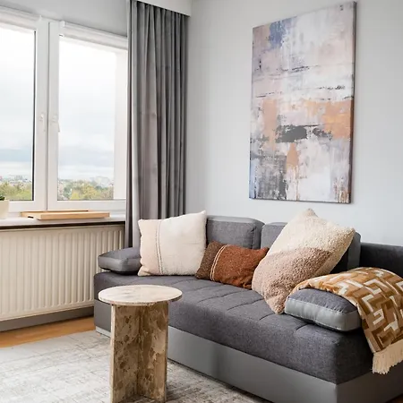 Mokotow Skyline Panorama By Bookinghost Appartement Varsovie