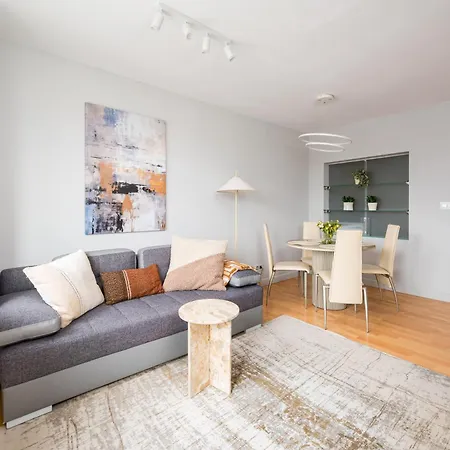 Mokotow Skyline Panorama By Bookinghost Warszawa